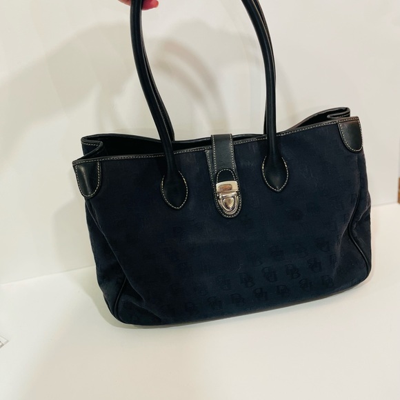 Dooney and Bourke Large Monogram Satchel - Picture 6 of 6